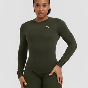 Oner active Go To Seamless Fitted Top | Khaki - M